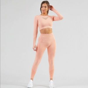 AYBL Motion Seamless Leggings Peach Marl, Small